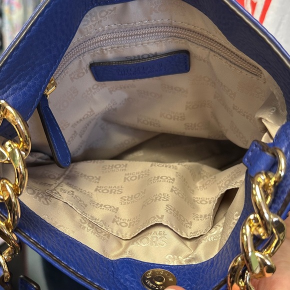Michael Kors Cobalt Blue Crossbody Bag - Picture 4 of 6